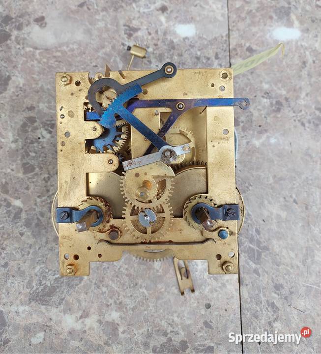 M007 Mechanizm starego zegara ściennego Tczew