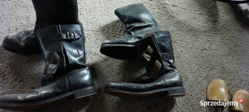 Buty stare do rekonstrukcji straz milicja