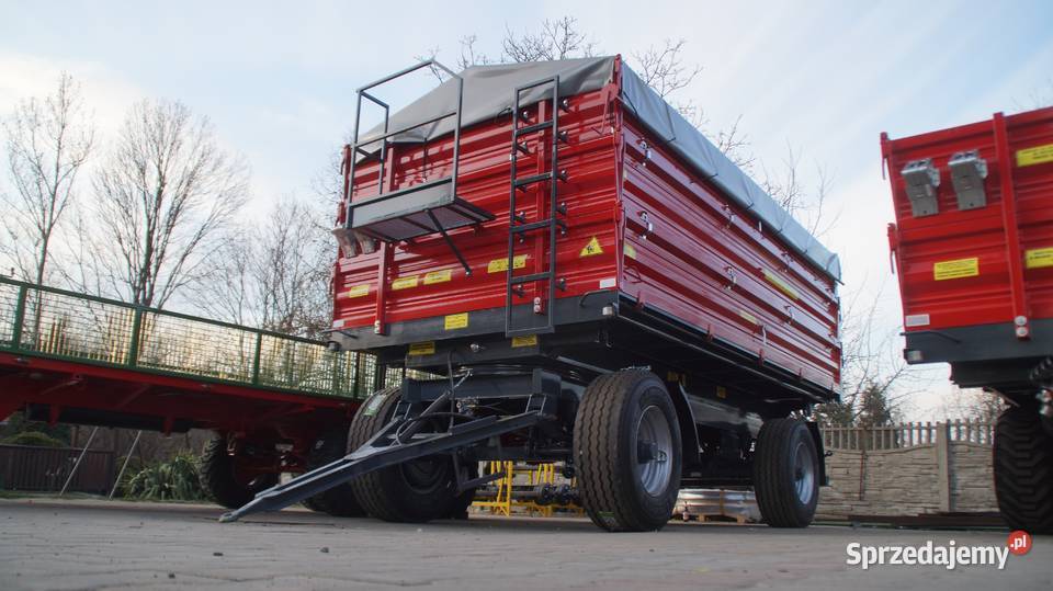 Techmont Przyczepa dwuosiowa PTD16 12 t Białystok