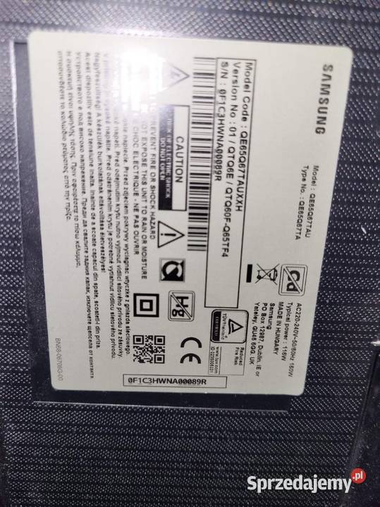 Tv Samsung Qled 65 3 sztuki Kórnik sprzedam