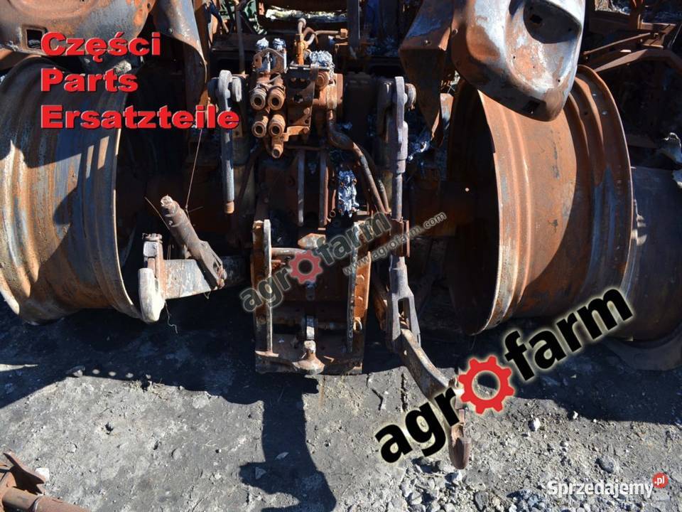 John Deere 6420 części silnik skrzynia biegów Byków