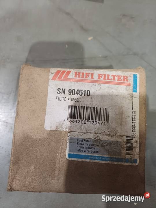 SPRZEDAŻ Filtr paliwa HIFI SN904510 Jelcz-Laskowice
