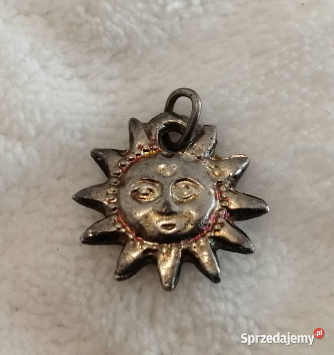 Wisiorek zawieszka słońce 35x15mm Kreatywne Czeladź