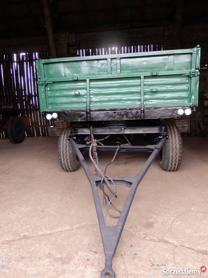 Przyczepa 45 tony wywrotka D47 nieuszkodzony