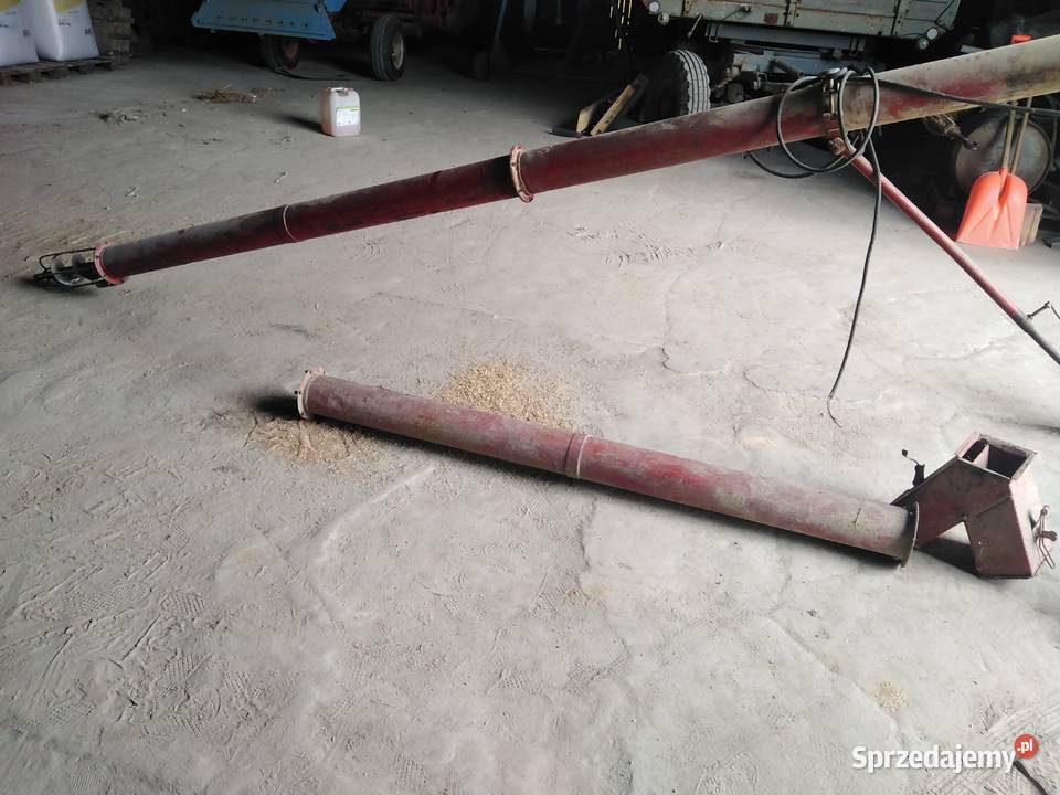 Żmijka podajnik ślimakowy do zboża 6 m nieuszkodzony Motycz
