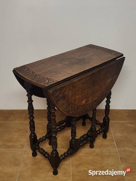 Stolik składany drewniany dolnośląskie Wrocław sprzedam