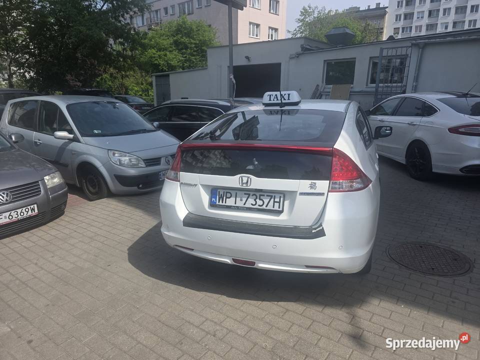 Honda insight hybryda gaz taxi Warszawa