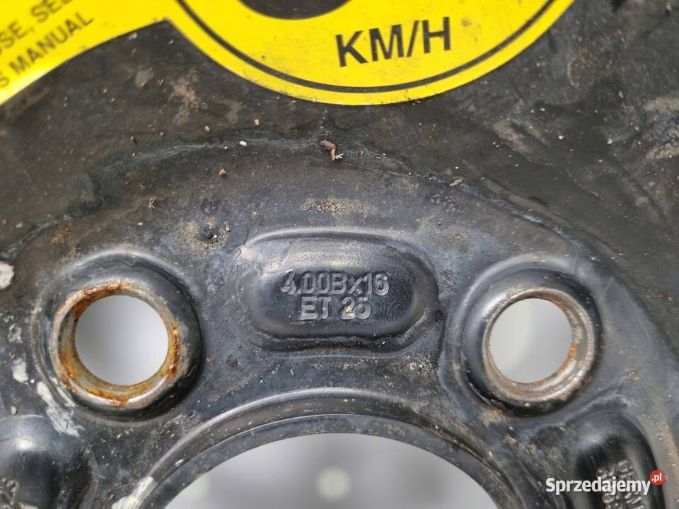 KOŁO DOJAZDOWE Volvo S40 II V50 C30 12585 R16 Samochodowe Chełm sprzedam