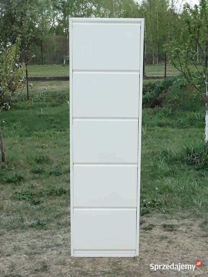 Solidna szafka na buty METALOWA Super wąska 15