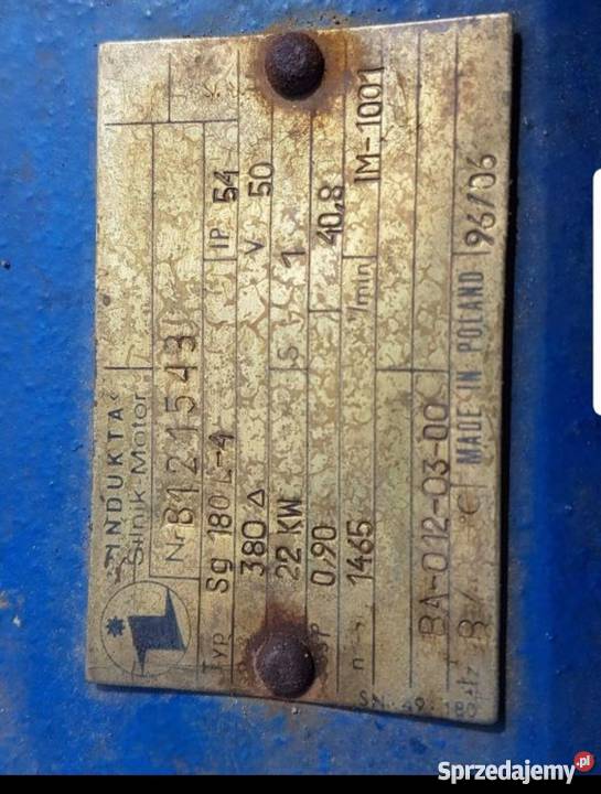 Silniki elektryczne 11 kW110kW Jankowo