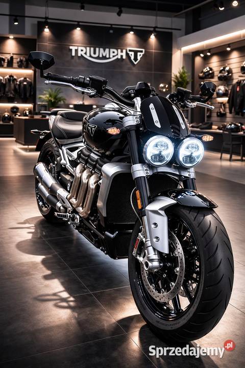 Triumph Rocket 3R Chrome edition I rejestr 2023r Gdańsk