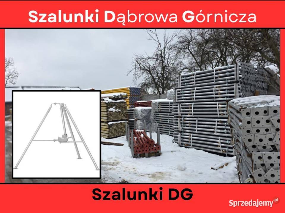 Trójnóg budowlany statyw wspornik budowlany Sprzęt i akcesoria budowlane śląskie