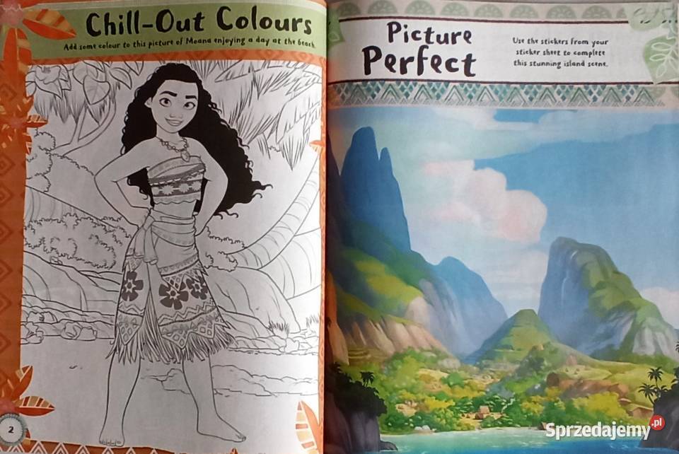 Naklejki Nalepki Disney Moana Vaiana 230 Mogilany sprzedam