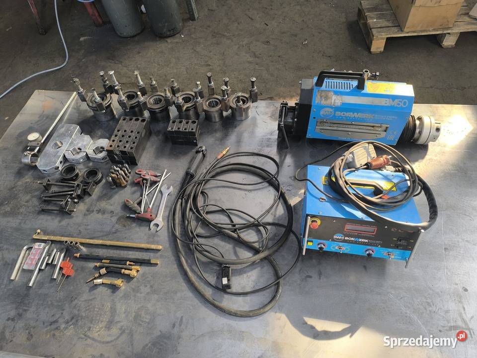 Używana mobilna wytaczarka BM50 52450mm zestaw Kraków
