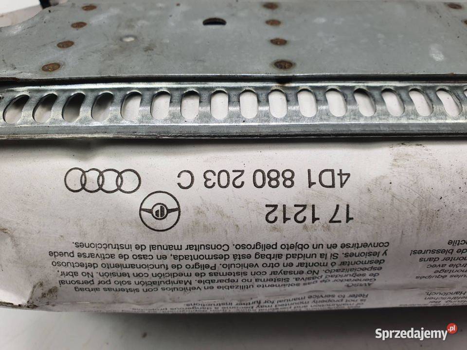 PODUSZKA AIRBAG AUDI A8 D2 4D1880203C sprzedam