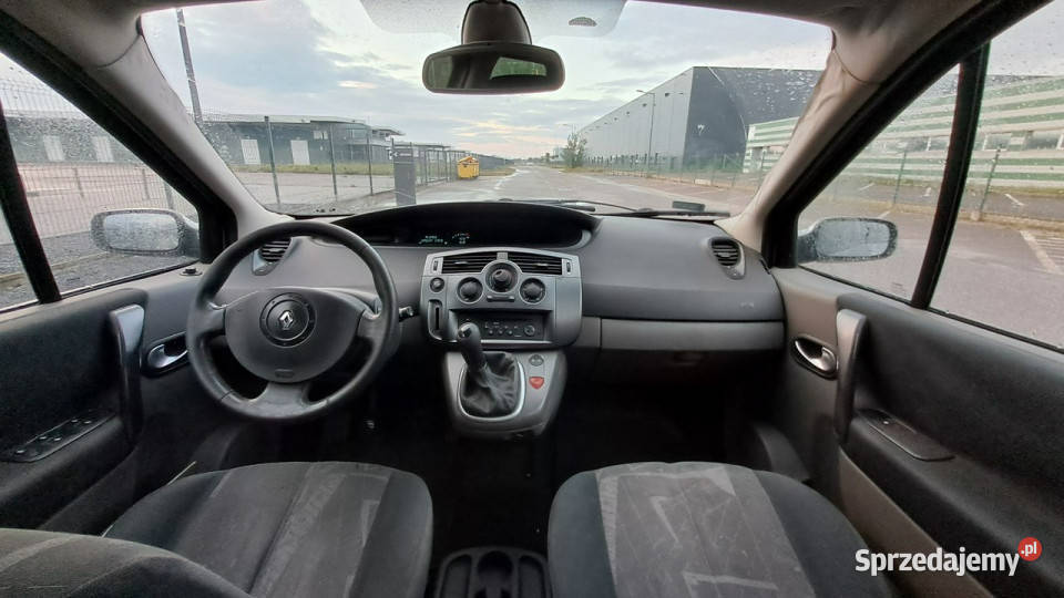 Renault Scenic II 15dci 101 2004r 2wł Klima nieuszkodzony Pabianice sprzedam