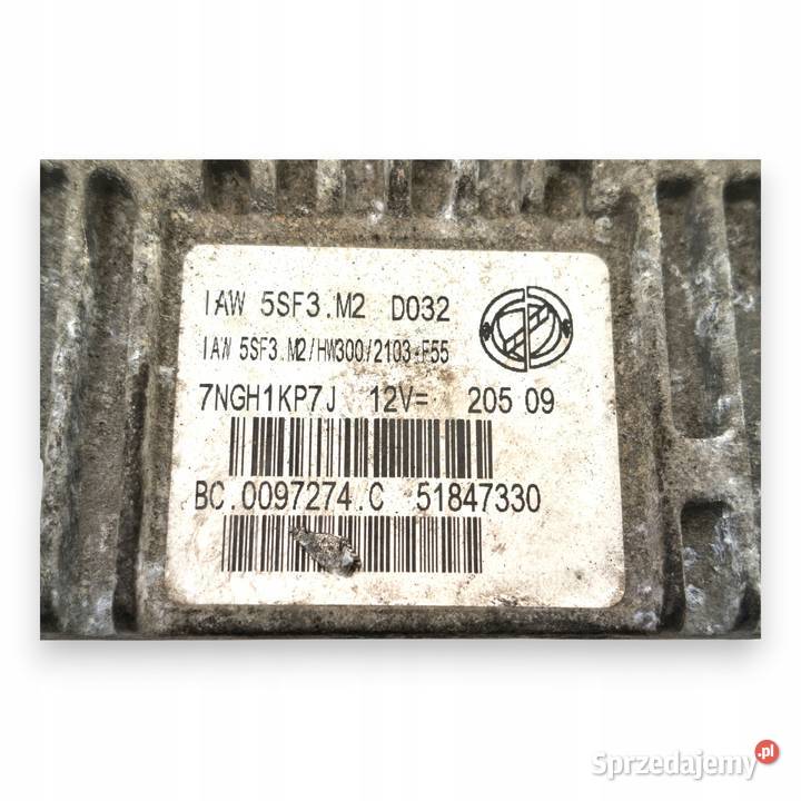 STEROWNIK SILNIKA Fiat Grande Punto 14 8V osobowe lubelskie Chełm