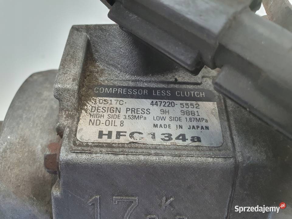 SPRĘŻARKA KLIMATYZACJI Chrysler 300C 27 V6 pompa osobowe Chełm