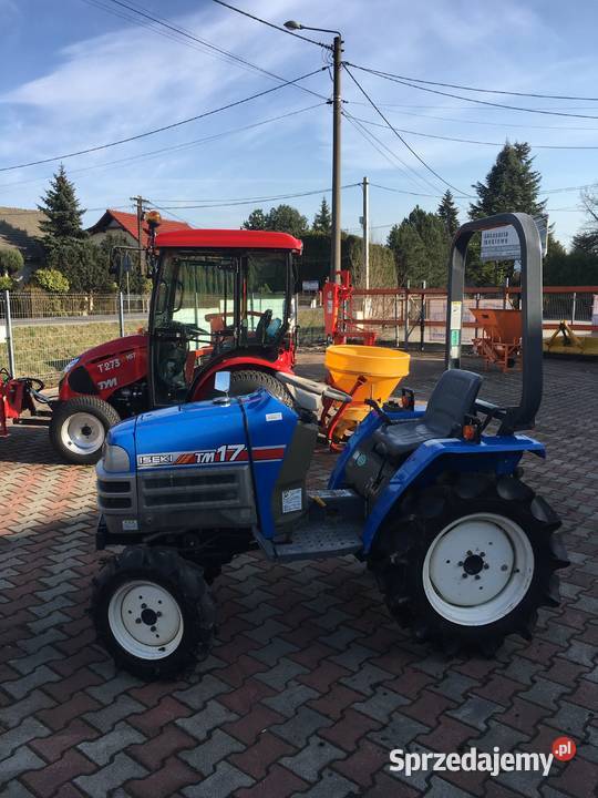 Mini traktor Iseki tm17 z turem 4x4 komunalne Ciągniki Kęty