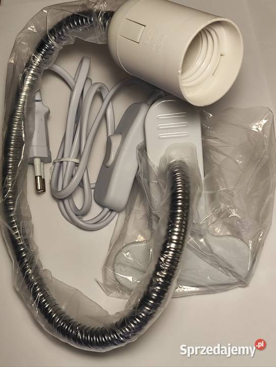 Uchwyt Elastyczny Do Żarówki E27 z Klipsem