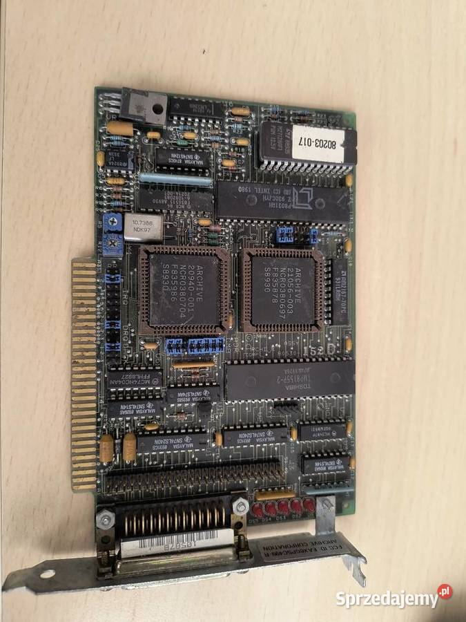 Karta LPT 1 zabytek Elektronika małopolskie Kraków