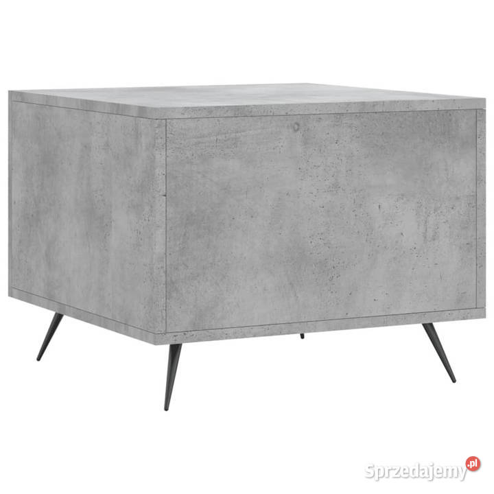 Stolik kawowy szarość betonu 50x50x40 WM829340