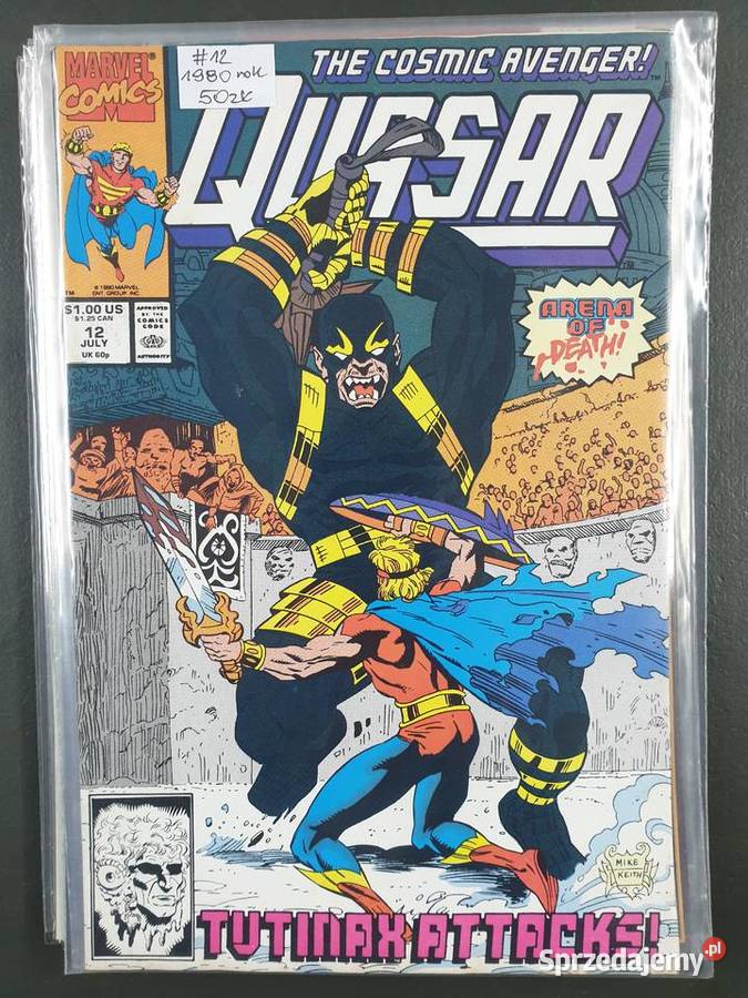 Zestaw 10 oryginalnych komiksów Marvel USA sprzedam