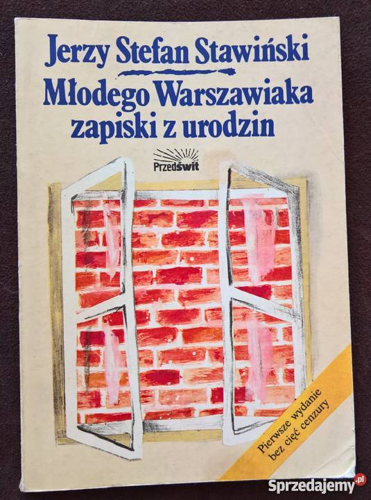 Młodego Warszawiaka zapiski z urodzin Wrocław sprzedam