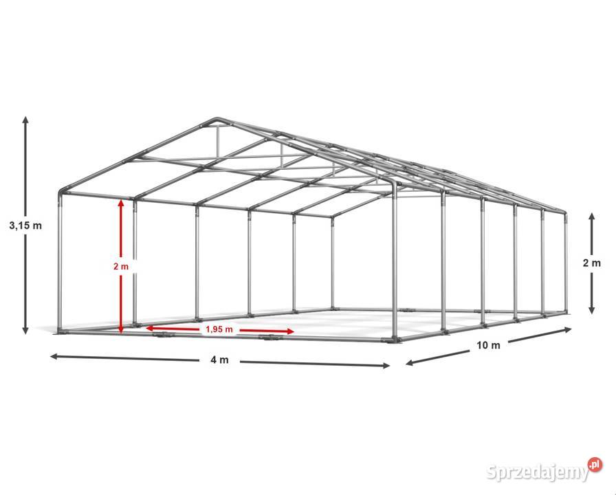 4x10x2m Namiot magazynowy stalowy warsztatowy Katowice sprzedam