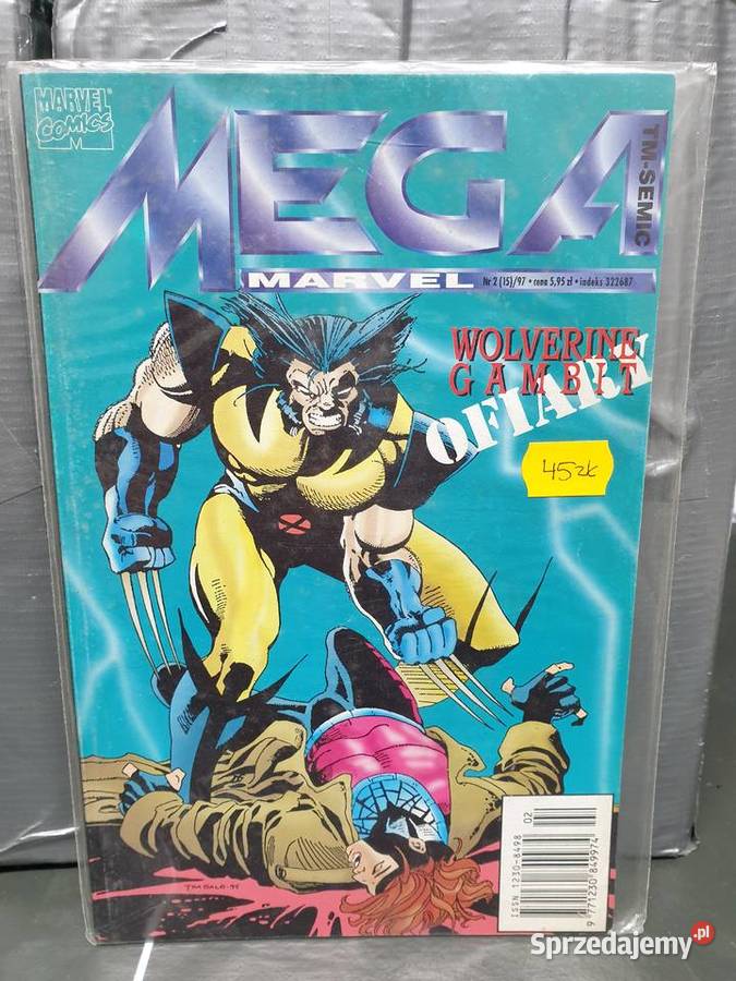 Mega Marvel 21597 Wolverine Gambit Ofiary Gdynia