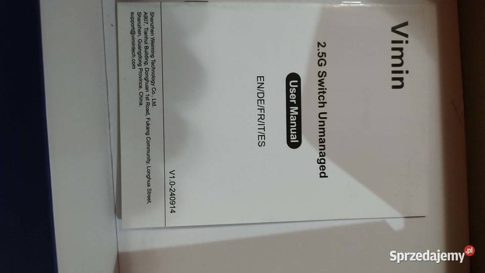 Vimin Smart Ethernet Switch inteligentny Książ Wielkopolski sprzedam