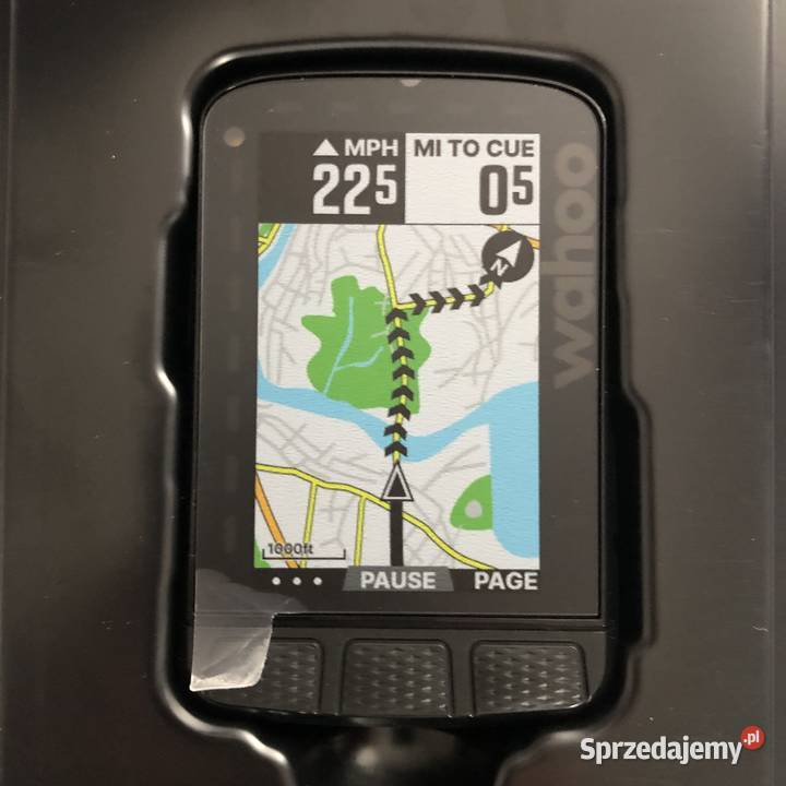 Fabrycznie nowy rowerowy komputer Wahoo Elemnt