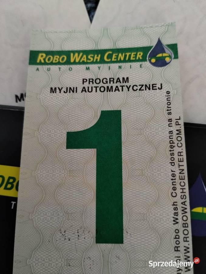 8 kuponów do myjni RWC w Warszawie pół ceny mazowieckie sprzedam