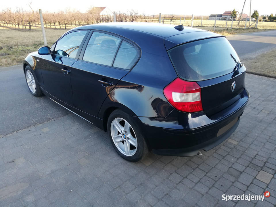 BMW 118d M47 20diesel 122 5drzwi klima tempomat nieuszkodzony wielkopolskie
