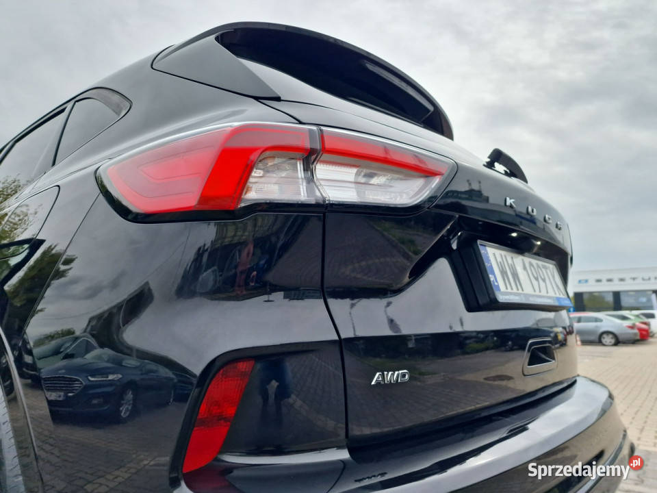 Ford Kuga Ford Kuga STLine 20 EcoBlue 190 AWD nieuszkodzony Warszawa