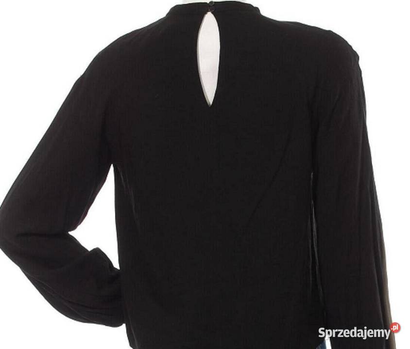 Elegancka bluzka Bershka czarna rozmiar s