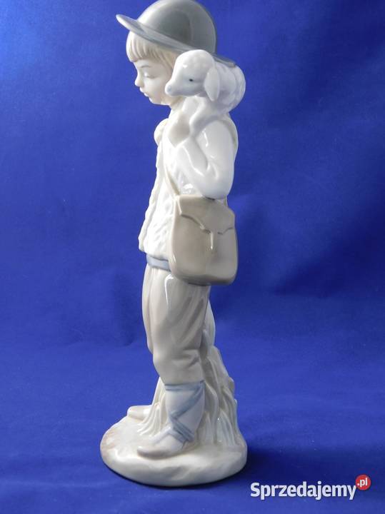 Figurka chłopca niosącego owce Zaphir 829 Fiaf Szczecin sprzedam