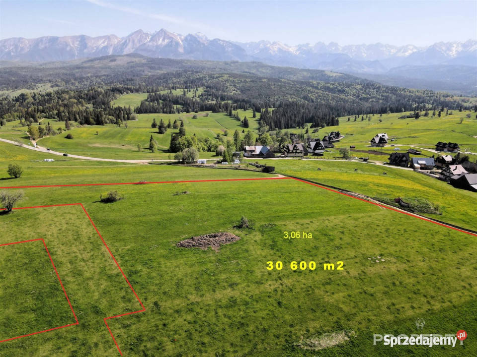 Działka Łapszanka 30600m2