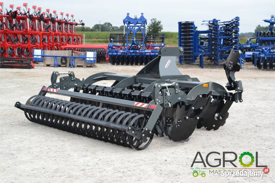 Brona Talerzowa agregat AgroFactory 25 27 3m nieuszkodzony Mława