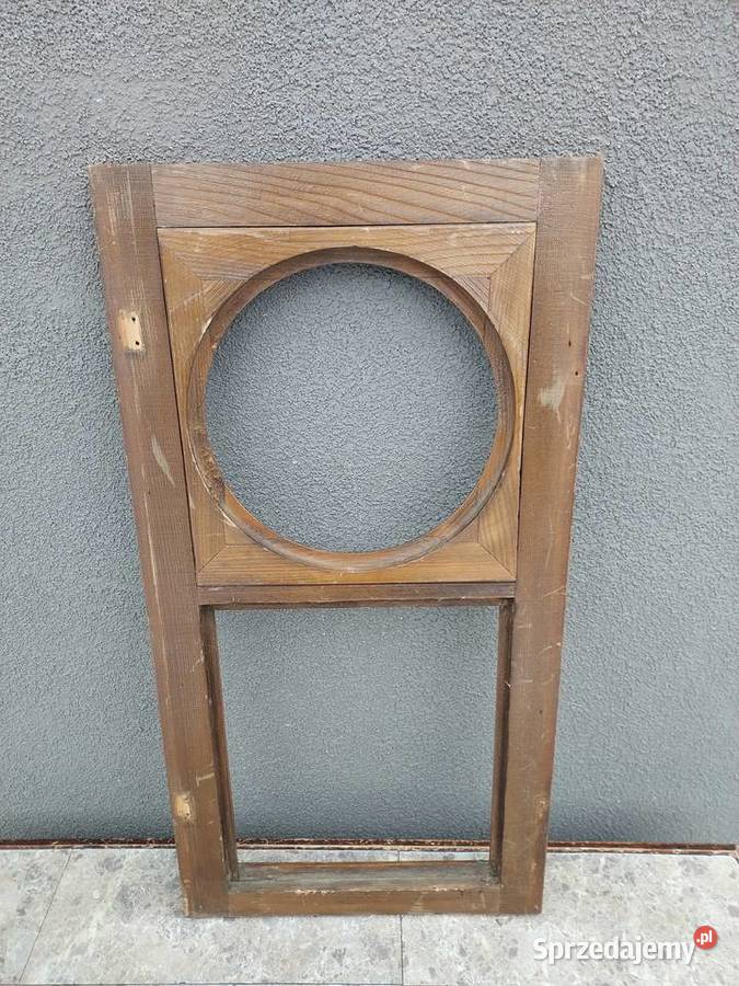 6 Drzwi front skrzyni obudowy starego zegara