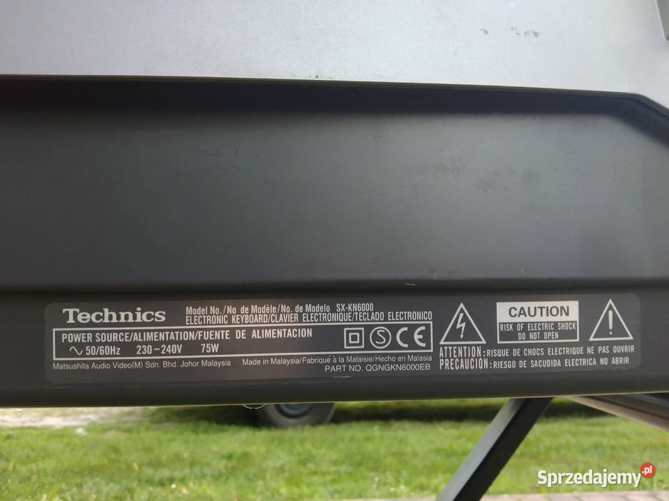 Keyboard Technics Kn6000 lubelskie Biłgoraj