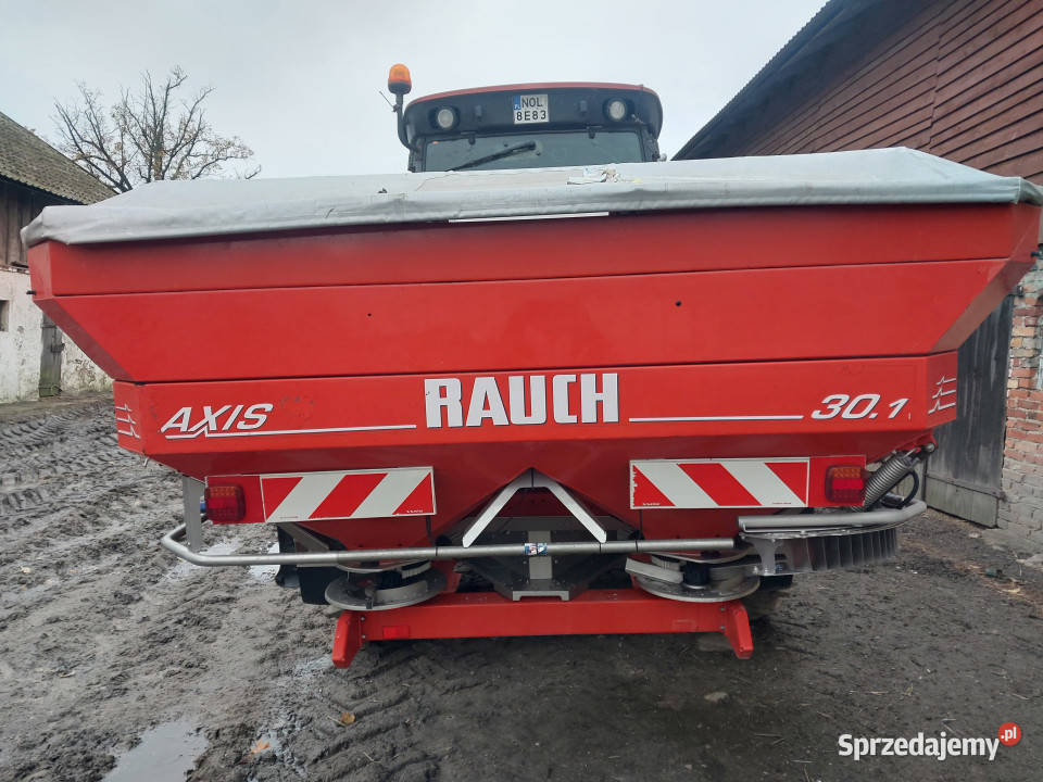 Rozsiewacz RAUCH AXIS 301 3000 L 2012 r talerze nieuszkodzony