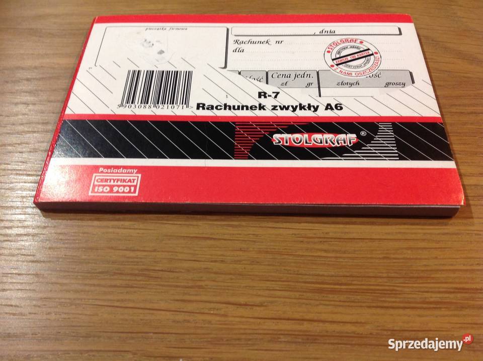 R7 Rachunek Zwykły A6 Nowa Sól