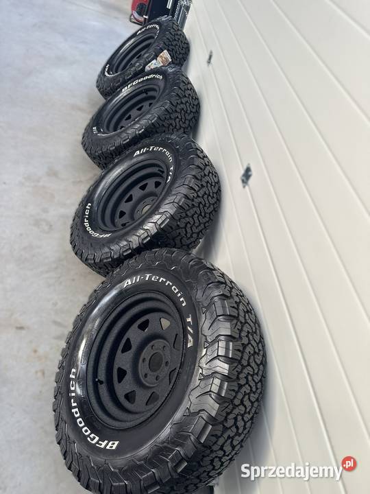 Komplet Kół OffRoad Felgi stalowe 16 Opony Pasłęk sprzedam