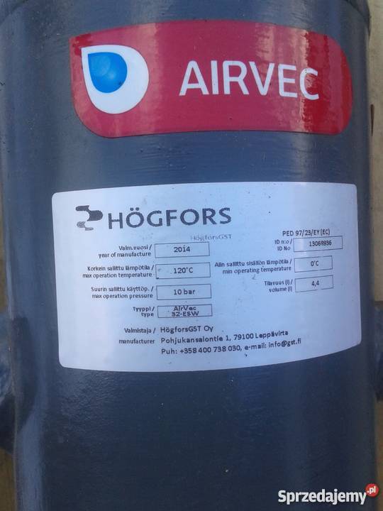 SEPARATOR AIRVEC NOWY Liniewo sprzedam