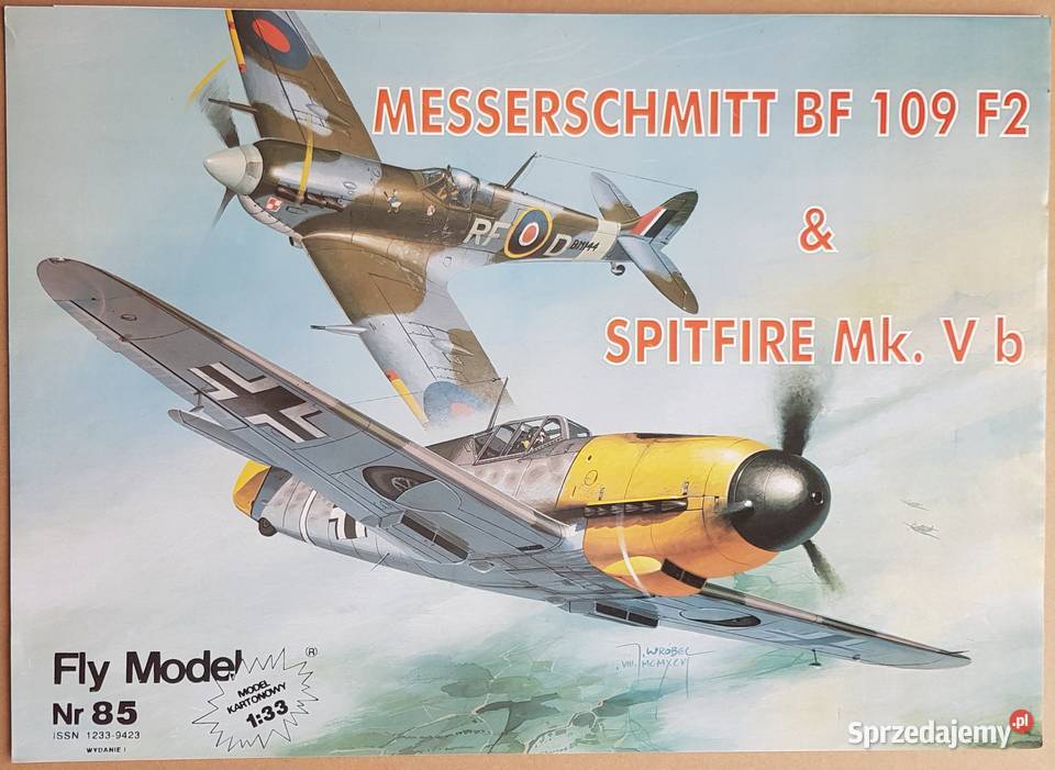 SPITFIRE Mk Vb FLY MODEL 85 DARMOWA wysyłka Kraków