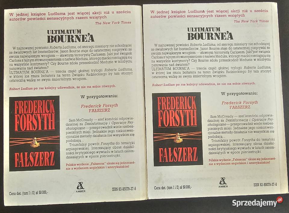Robert LUDLUM zestaw książek Katowice