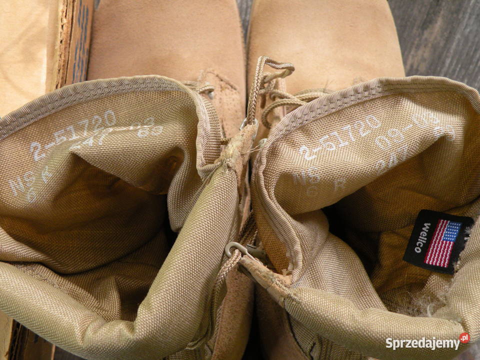 Buty us army desert Wellco 6R Militaria sprzedam