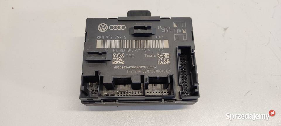 AUDI A4 B8 A5 8T MODUŁ DRZWI LEWY PRZÓD Komputery