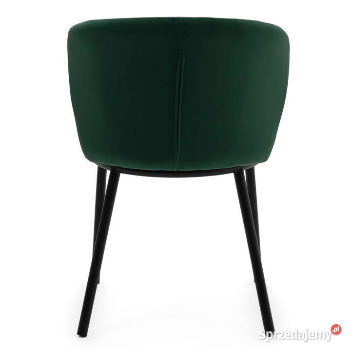 Krzesło Tapicerowane Bari Butelkowa Zieleń Tarchały Małe